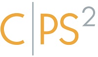 Orange-Graues Logo von C PS hoch zwei.